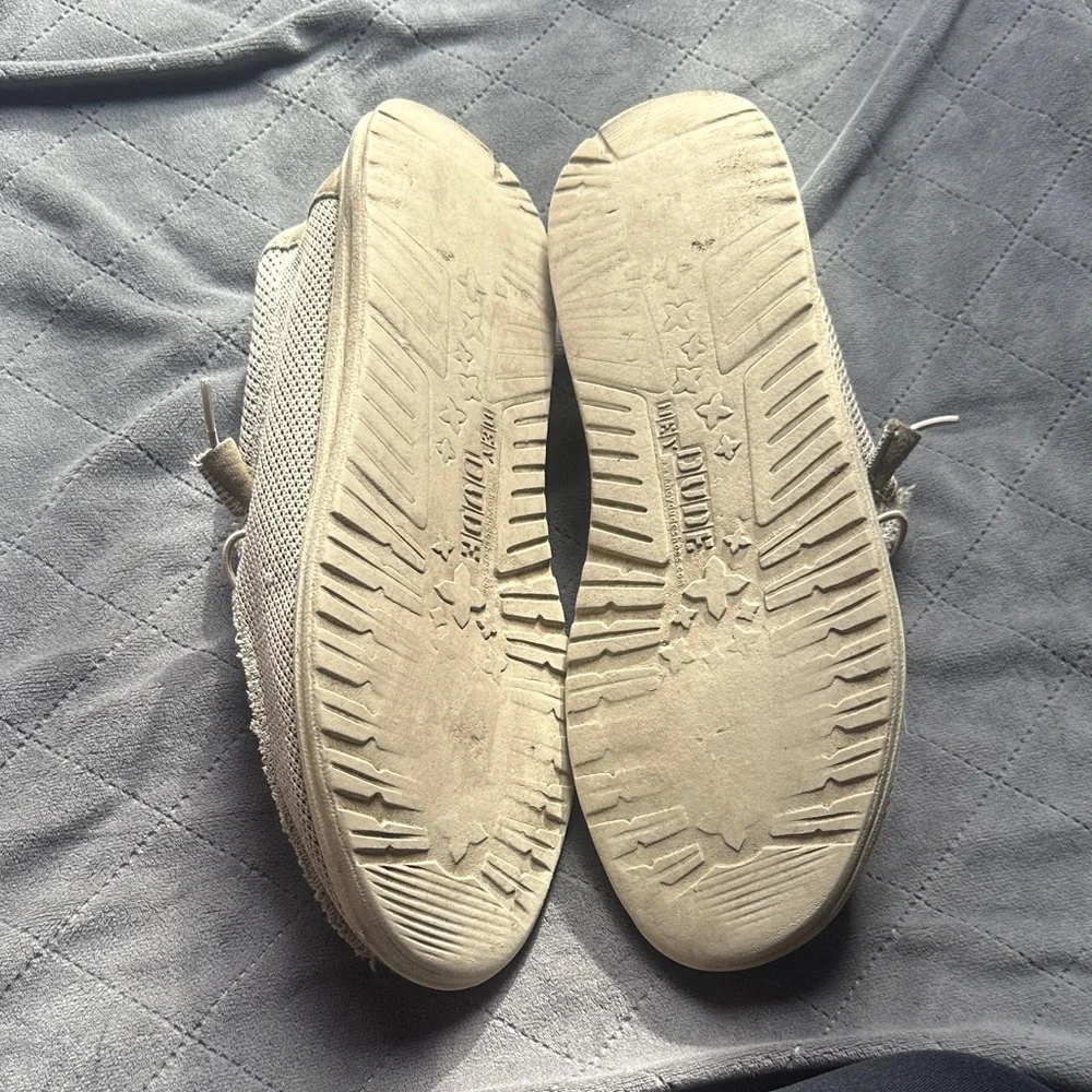 Hey Dude Beige Loafers for Men - Picture 5 of 6